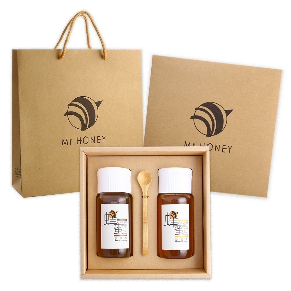 ｜Mr.HONEY 蜂蜜先生｜雙響禮盒-自由搭配 (純蜂蜜系列/蜂花粉)-規格圖4