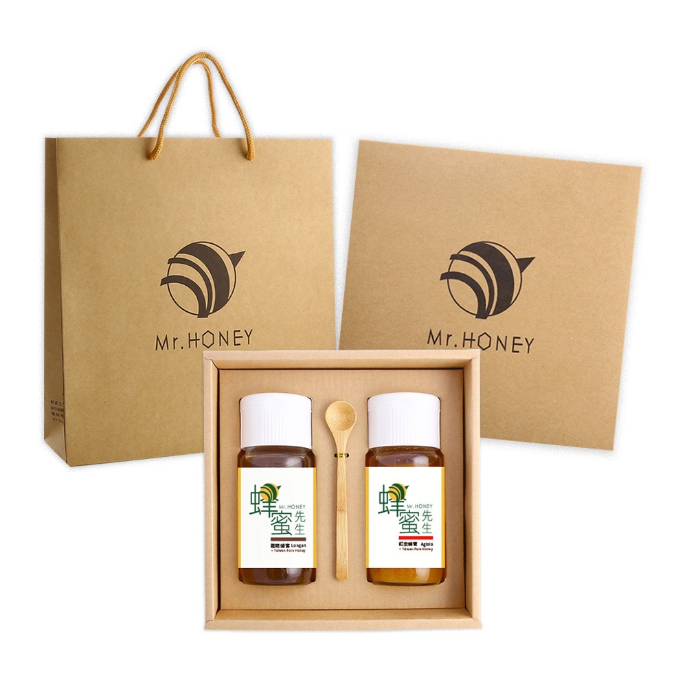 ｜Mr.HONEY 蜂蜜先生｜雙響禮盒-自由搭配 (純蜂蜜系列/蜂花粉)-規格圖4