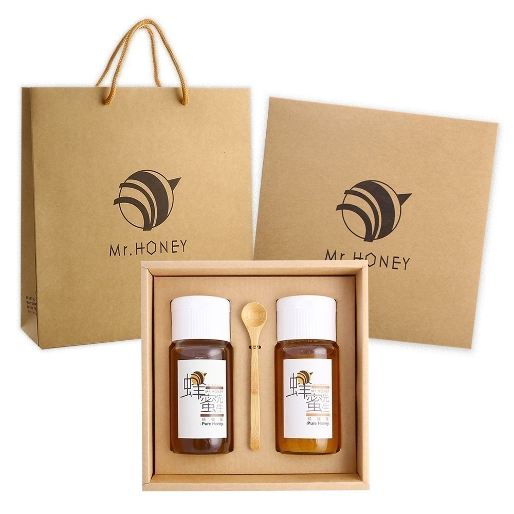 ｜Mr.HONEY 蜂蜜先生｜雙響禮盒-自由搭配 (純蜂蜜系列/蜂花粉)-規格圖4