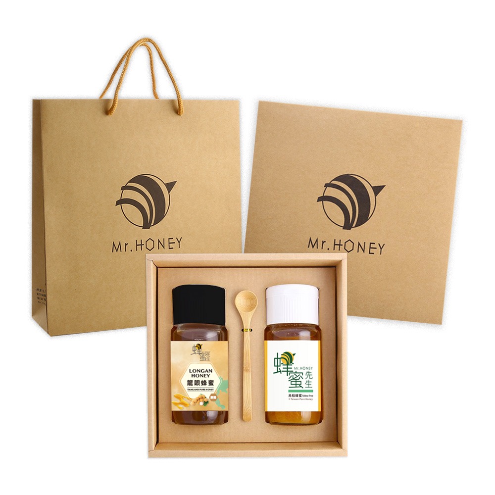 ｜Mr.HONEY 蜂蜜先生｜雙響禮盒-自由搭配 (純蜂蜜系列/蜂花粉)-規格圖4