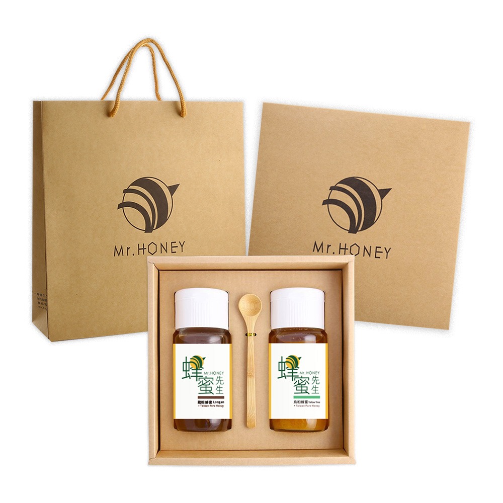 ｜Mr.HONEY 蜂蜜先生｜雙響禮盒-自由搭配 (純蜂蜜系列/蜂花粉)-規格圖4