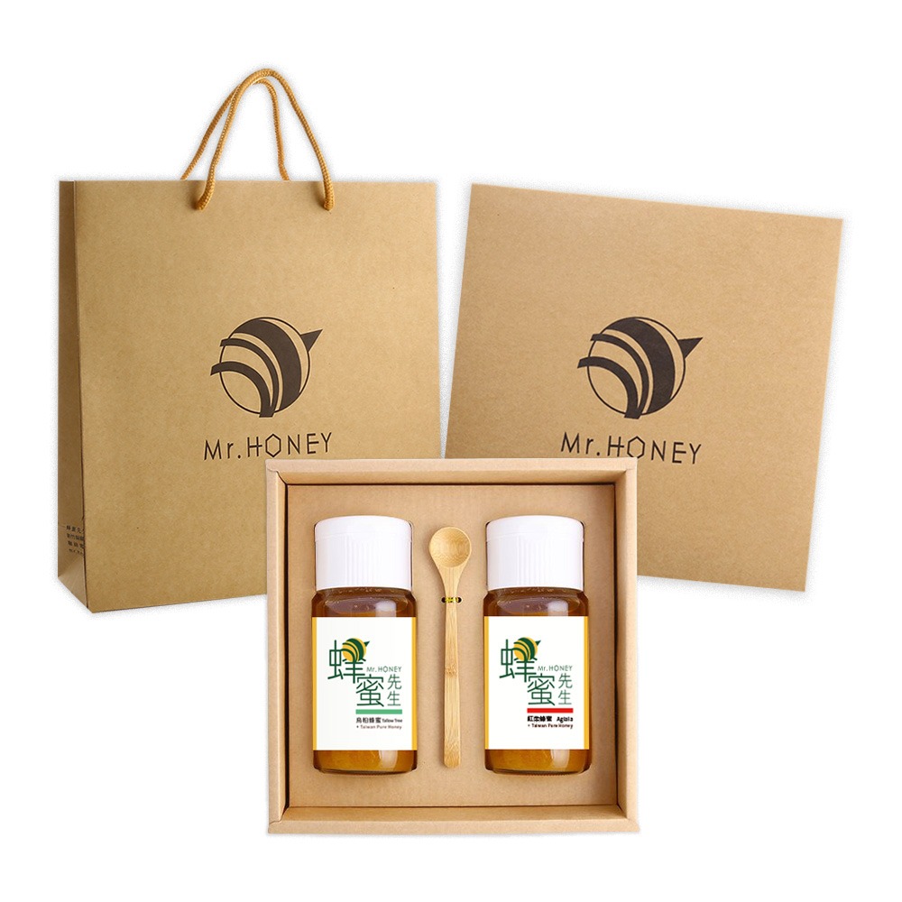 ｜Mr.HONEY 蜂蜜先生｜雙響禮盒-自由搭配 (純蜂蜜系列/蜂花粉)-規格圖4
