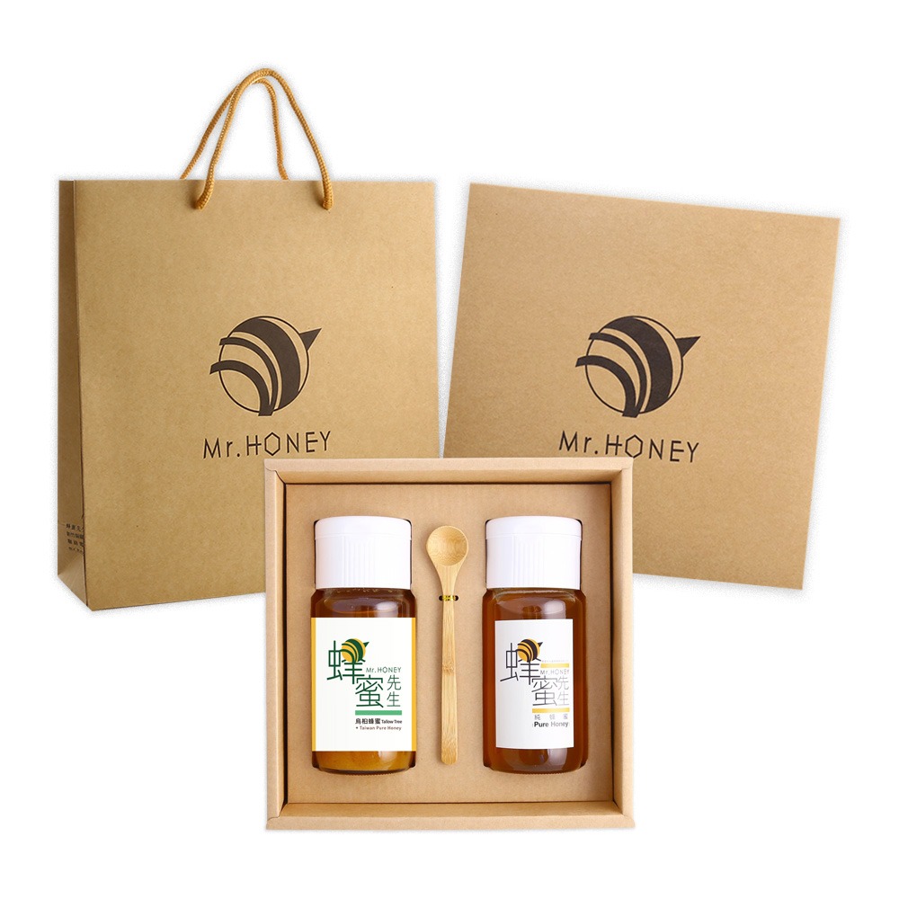 ｜Mr.HONEY 蜂蜜先生｜雙響禮盒-自由搭配 (純蜂蜜系列/蜂花粉)-規格圖4