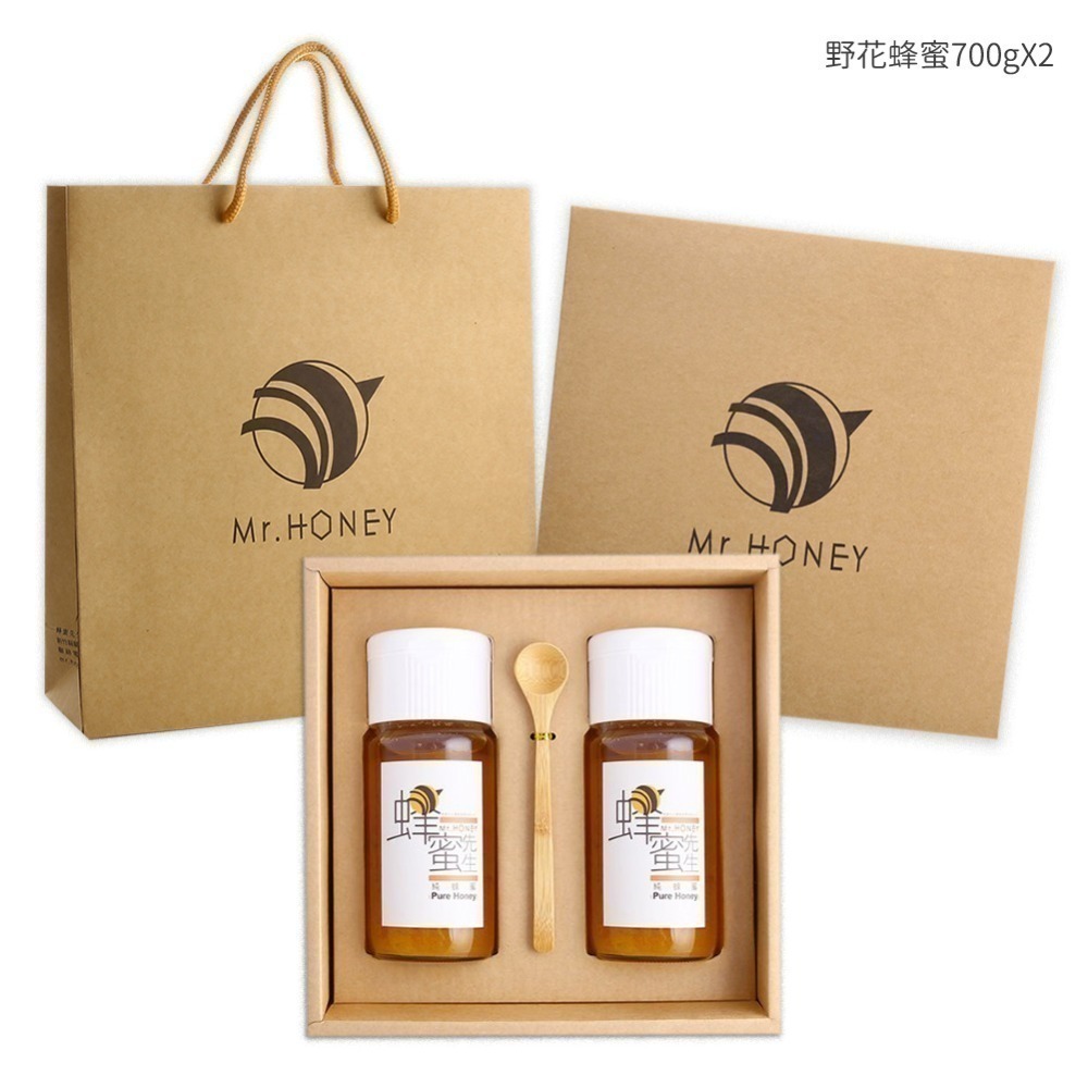 ｜Mr.HONEY 蜂蜜先生｜雙響禮盒-自由搭配 (純蜂蜜系列/蜂花粉)-規格圖4