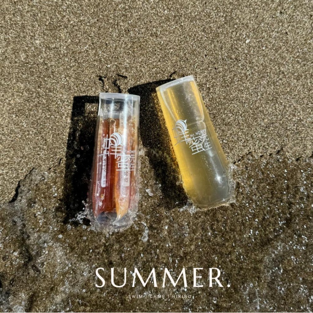 ｜Mr.HONEY 蜂蜜先生｜蜂蜜綜合隨身杯(24gX5條)  出遊 露營 野餐 辦公室 便利 天然蜂蜜 沖泡 飲品-細節圖2