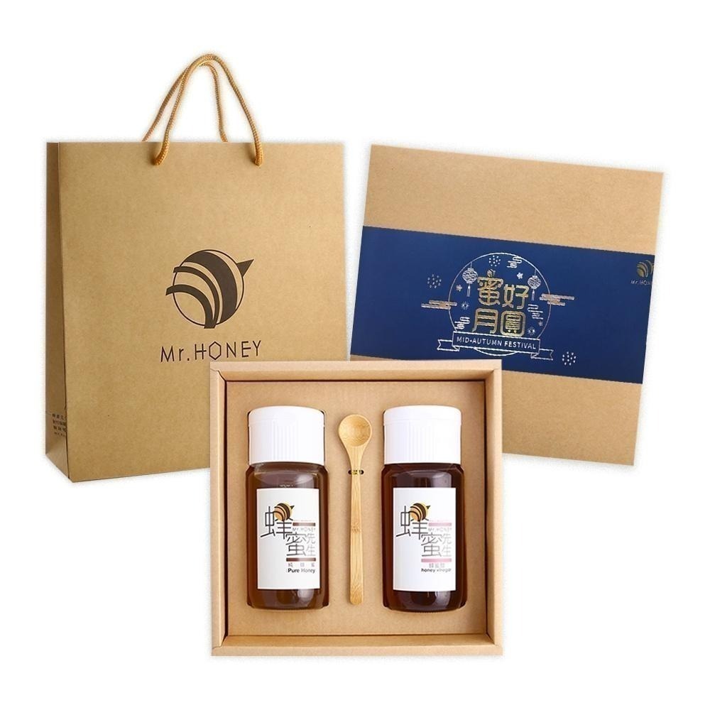 ｜Mr.HONEY 蜂蜜先生｜雙響禮盒-自由搭配 (純蜂蜜系列/蜂蜜醋)-細節圖3