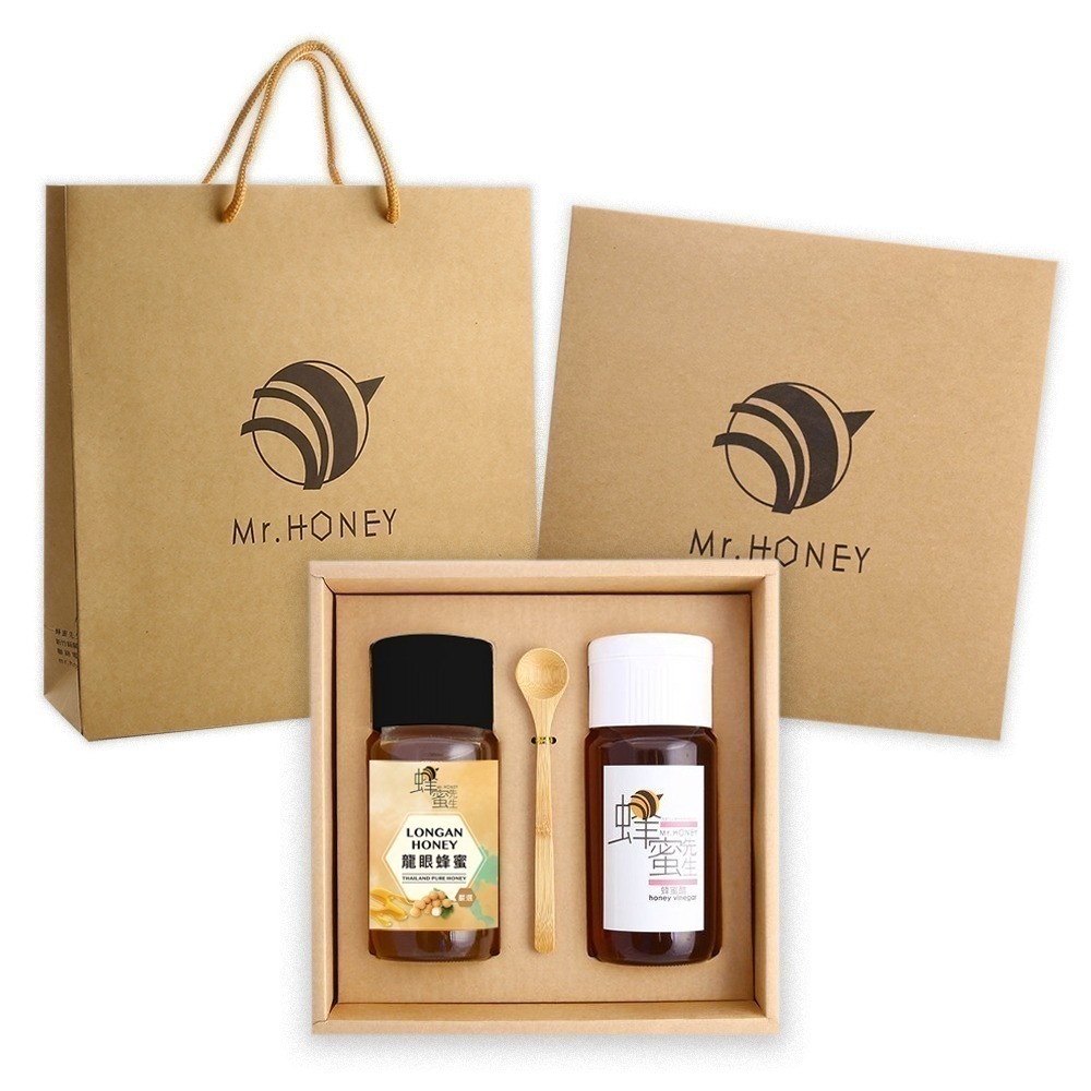 ｜Mr.HONEY 蜂蜜先生｜雙響禮盒-自由搭配 (純蜂蜜系列/蜂蜜醋)-規格圖4