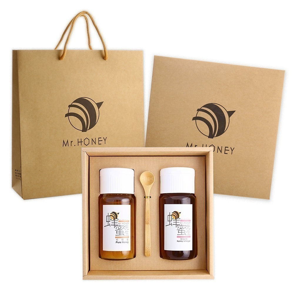 ｜Mr.HONEY 蜂蜜先生｜雙響禮盒-自由搭配 (純蜂蜜系列/蜂蜜醋)-規格圖4