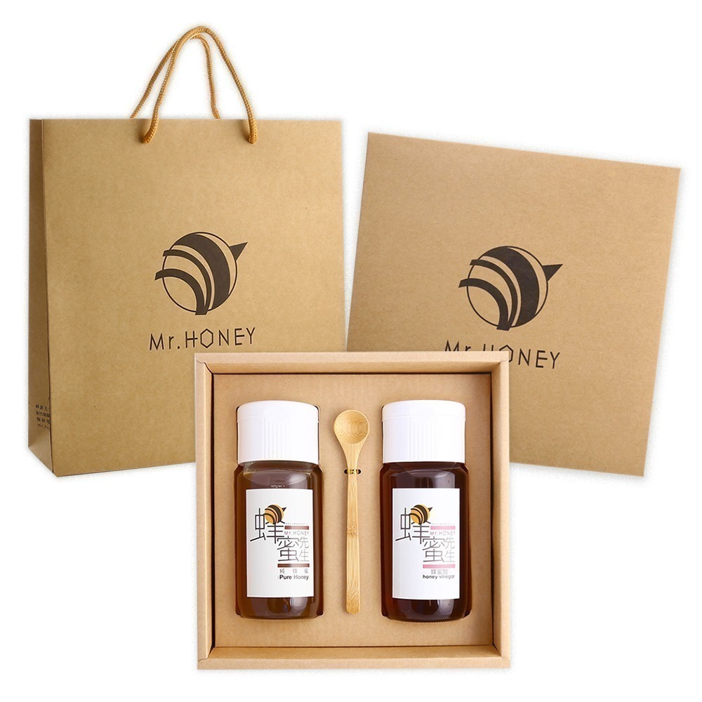 龍眼蜂蜜700g(產銷履歷)+蜂蜜醋500ml