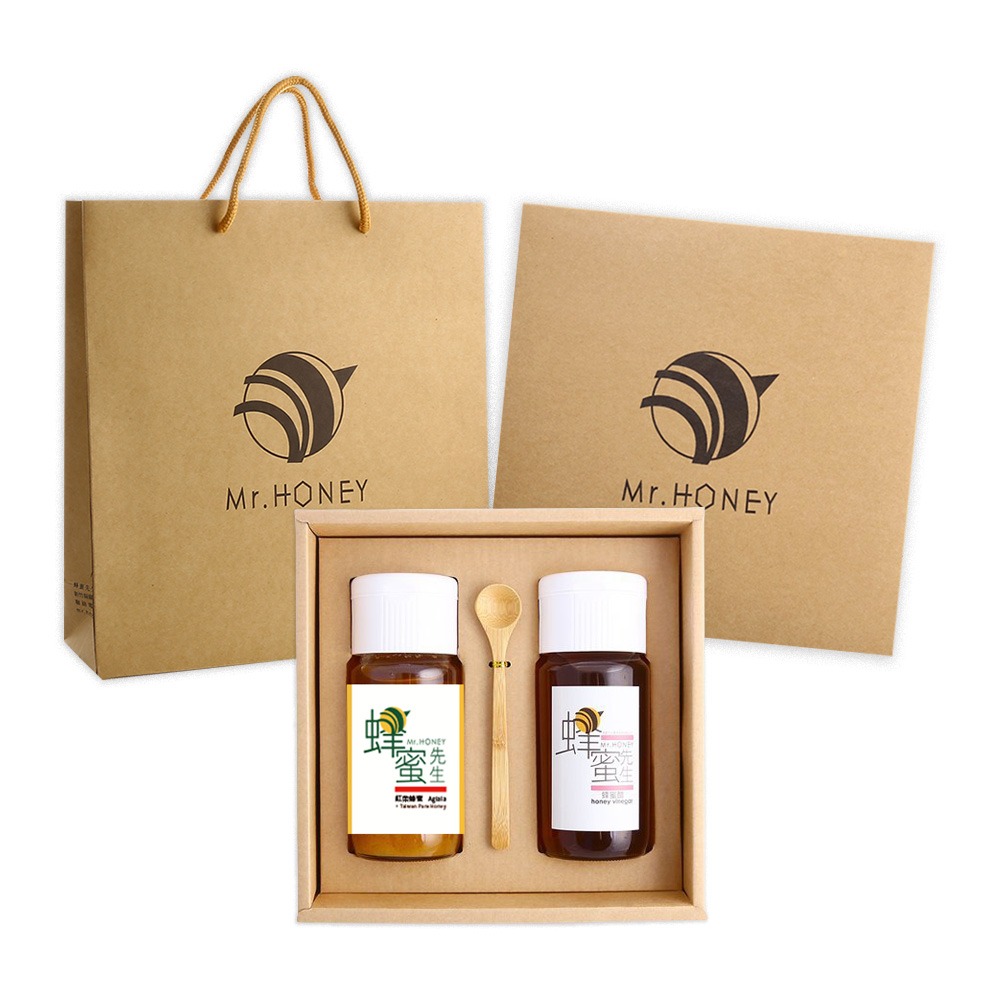 ｜Mr.HONEY 蜂蜜先生｜雙響禮盒-自由搭配 (純蜂蜜系列/蜂蜜醋)-規格圖4