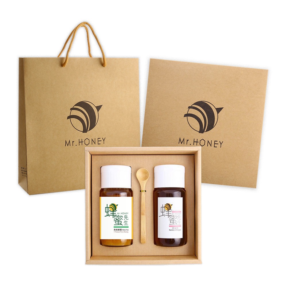 ｜Mr.HONEY 蜂蜜先生｜雙響禮盒-自由搭配 (純蜂蜜系列/蜂蜜醋)-規格圖4