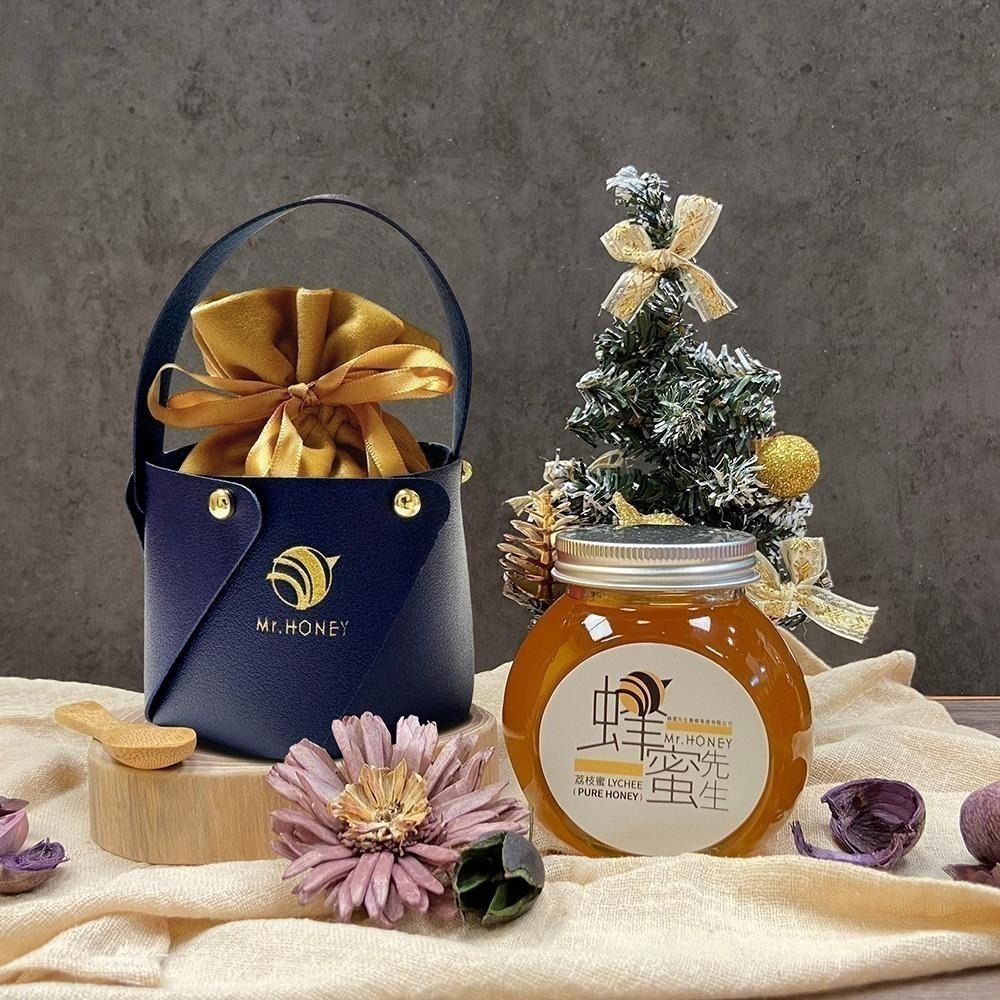 ｜Mr.HONEY 蜂蜜先生｜蜂蜜提籃組-荔枝蜂蜜(240g)-交換禮物 伴手禮 新年禮物 教師節禮物 中秋禮品-細節圖9