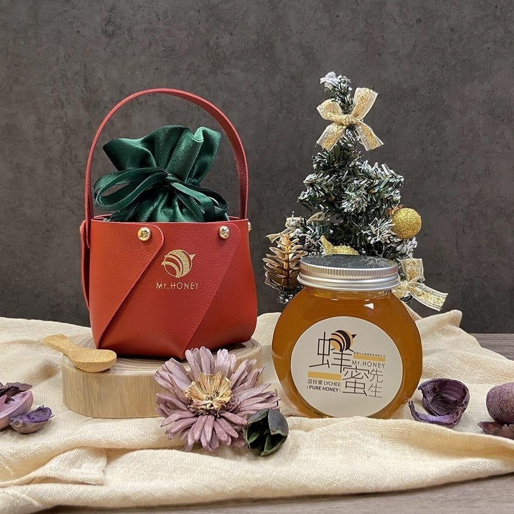 ｜Mr.HONEY 蜂蜜先生｜蜂蜜提籃組-荔枝蜂蜜(240g)-交換禮物 伴手禮 新年禮物 教師節禮物-細節圖6