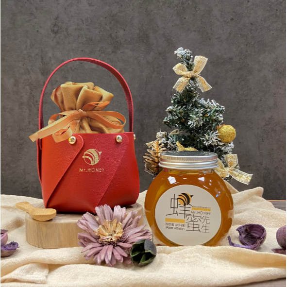 ｜Mr.HONEY 蜂蜜先生｜蜂蜜提籃組-荔枝蜂蜜(240g)-交換禮物 伴手禮 新年禮物 教師節禮物 中秋禮品-規格圖11