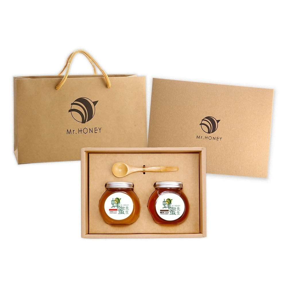 紅柴蜂蜜240g+台灣-龍眼蜂蜜240g