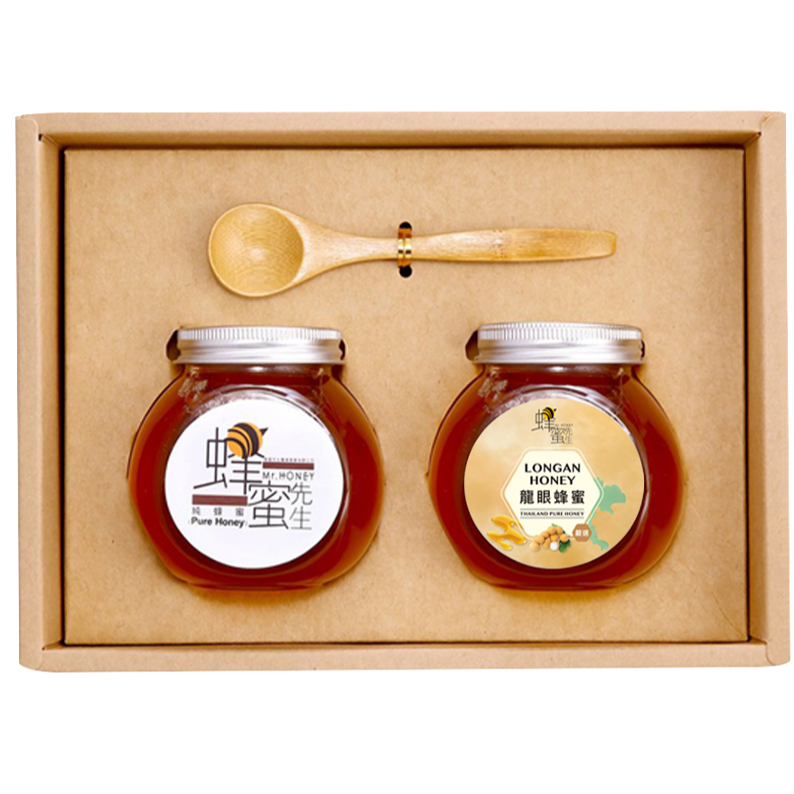 台灣-龍眼蜂蜜240g+泰國-龍眼蜂蜜240g