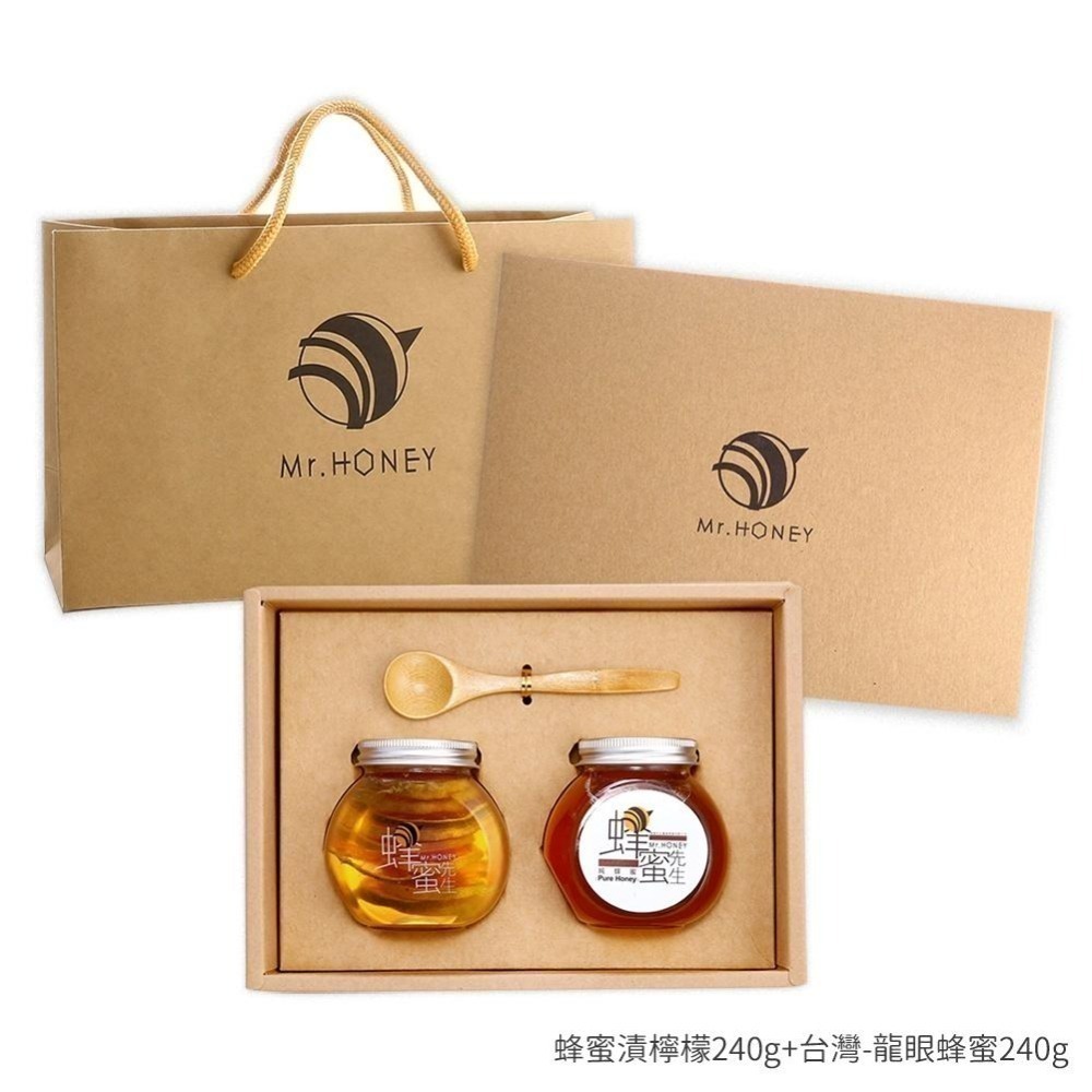 ｜Mr.HONEY 蜂蜜先生｜蜂蜜禮盒-自由搭配 (純蜂蜜系列+蜂蜜漬醬系列)-細節圖3