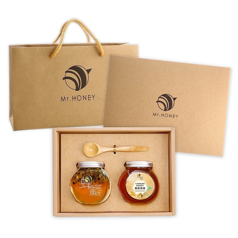 ｜Mr.HONEY 蜂蜜先生｜蜂蜜禮盒-自由搭配 (純蜂蜜系列+蜜漬系列)-規格圖5