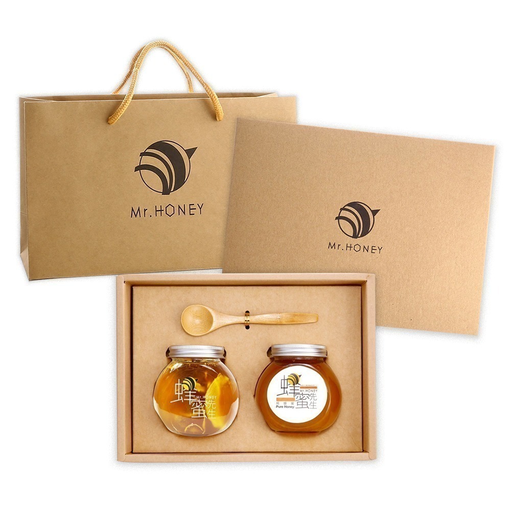 蜂蜜漬竹薑240g+野花蜂蜜240g