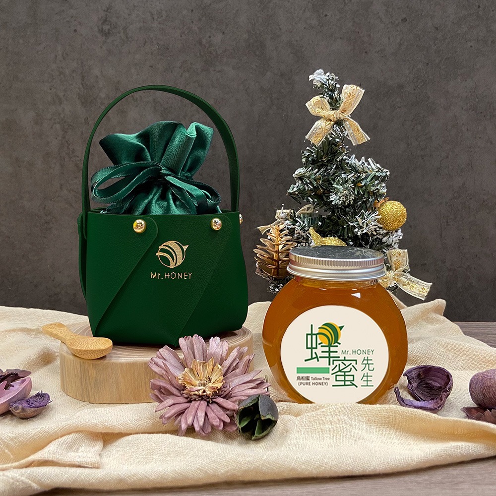 ｜Mr.HONEY 蜂蜜先生｜蜂蜜提籃組-台灣烏桕蜂蜜(240g)-交換禮物 伴手禮 新年禮物 中秋禮物 教師節禮物-細節圖4