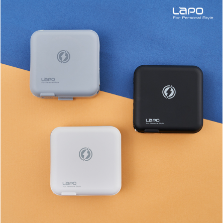 【LAPO】二代 多功能無線充 行動電源 多合一全方位 萬能充 二代(WT-03CM)快充磁吸自帶線 LAPO行動電源-細節圖2