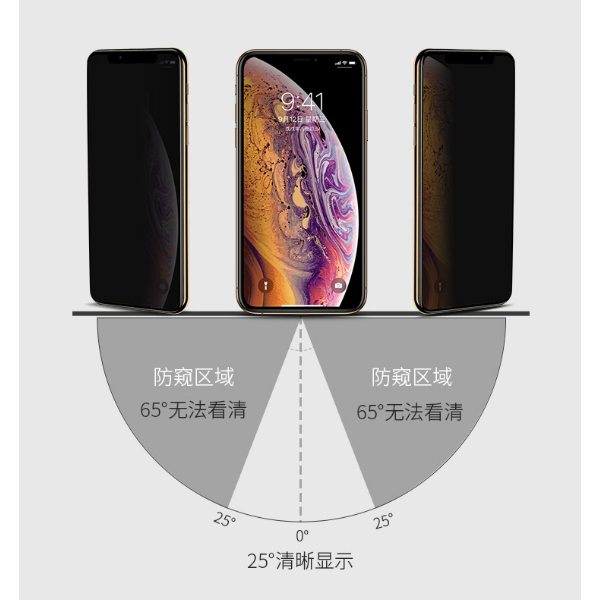 APPLE iPhone全系列 滿版防窺保護貼 滿版防窺保護貼  防偷窺保護貼 蘋果保護貼 多件優惠-細節圖6