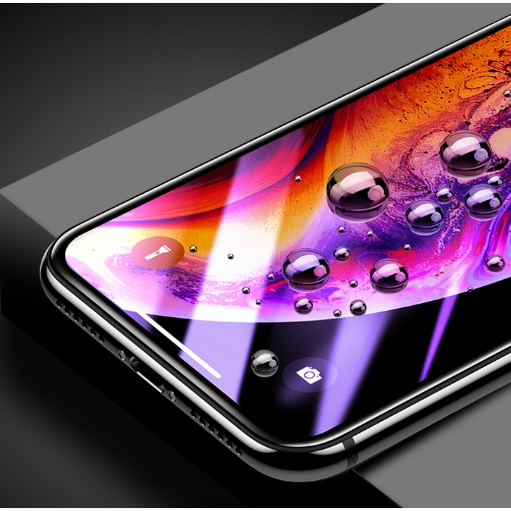 APPLE iPhone全系列 滿版紫光保護貼 紫光保護貼  抗藍光保護貼 蘋果保護貼 多件優惠 眼睛-細節圖5