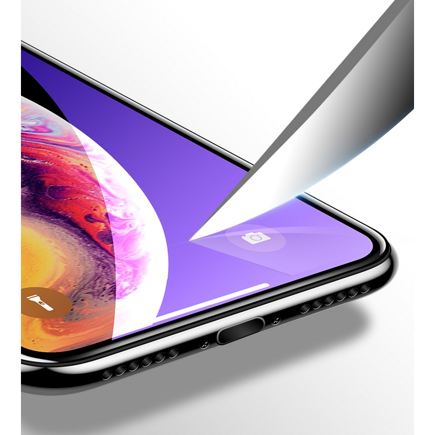 APPLE iPhone全系列 滿版紫光保護貼 紫光保護貼  抗藍光保護貼 蘋果保護貼 多件優惠 眼睛-細節圖7