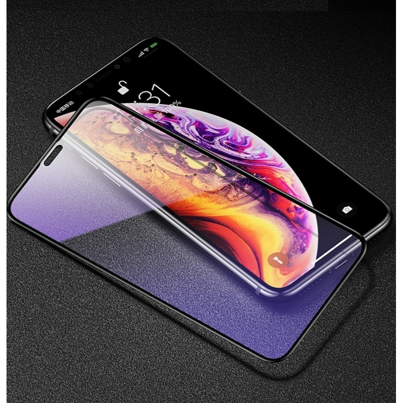 APPLE iPhone全系列 滿版紫光保護貼 紫光保護貼  抗藍光保護貼 蘋果保護貼 多件優惠 眼睛-細節圖8