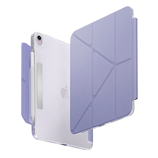 UNIQ Camden Click 磁吸設計帶筆槽多功能極簡透明保護套 iPad（2024）-細節圖5