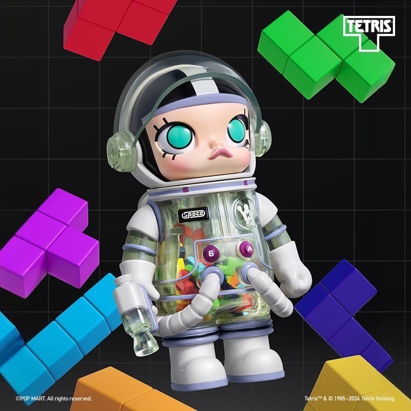 ［潮玩小組］POP MART 泡泡瑪特 MEGA SPACE MOLLY 100% 周年系列3 盲盒擺件 擺飾 公仔-細節圖4