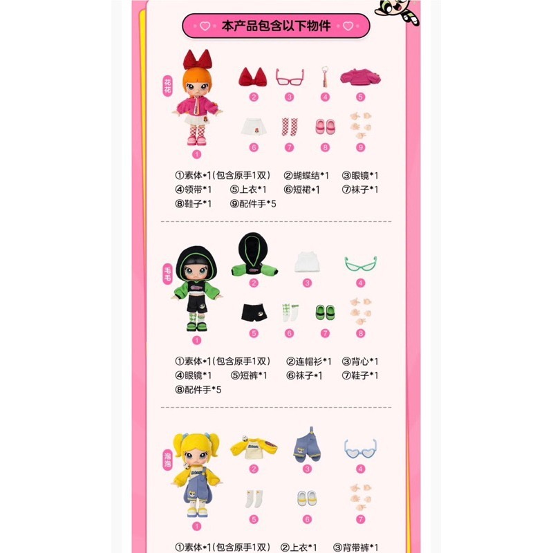 ［潮玩小組］POP MART 泡泡瑪特 MOLLY x 飛天小女警系列 可動人偶 大娃 盲盒 擺件 擺飾 手辦 公仔-細節圖2