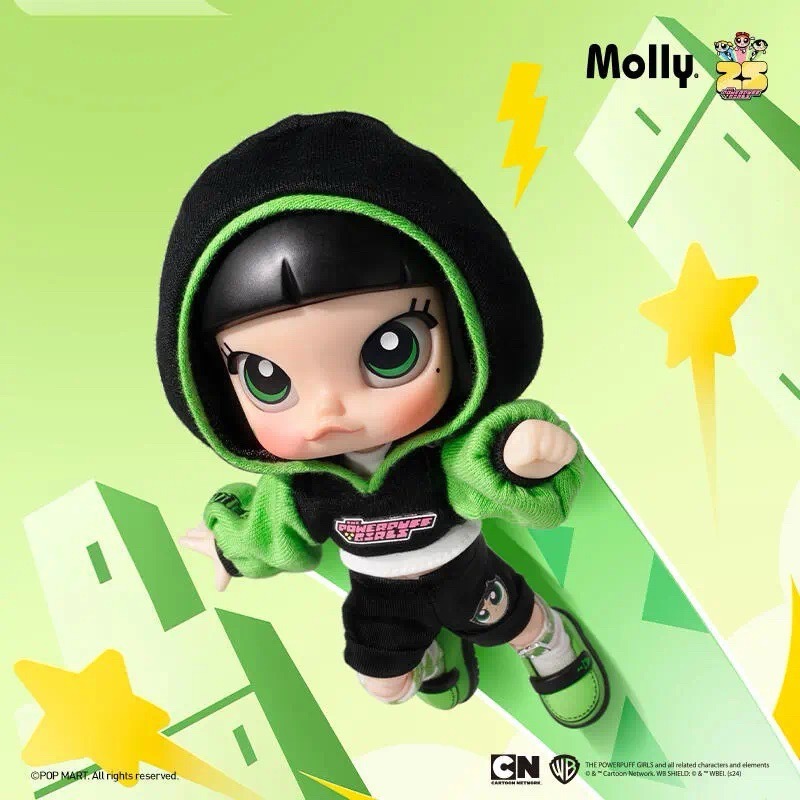 ［潮玩小組］POP MART 泡泡瑪特 MOLLY x 飛天小女警系列 可動人偶 大娃 盲盒 擺件 擺飾 手辦 公仔-細節圖7