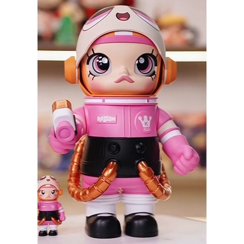 【潮玩小組】POP MART 泡泡瑪特 MEGA SPACE MOLLY  400% 聯名款 小小兵 花花 潮玩擺件-規格圖5