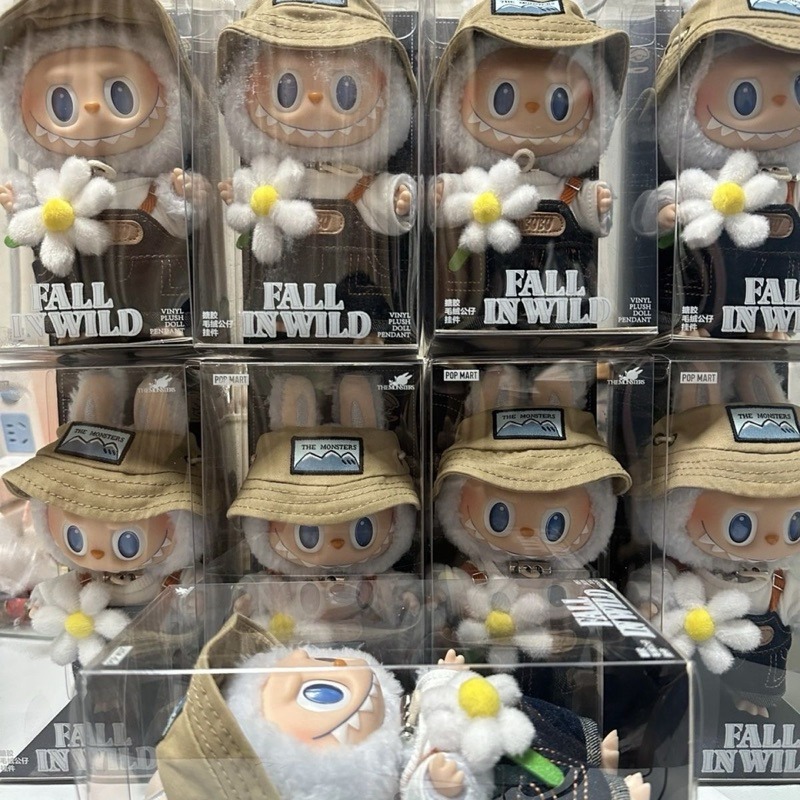 ［潮玩小組］POPMART 泡泡瑪特 LABUBU 春天野在家 掛件 17公分 吊飾 盒玩 拉布布 搪膠毛絨公仔掛件-細節圖4