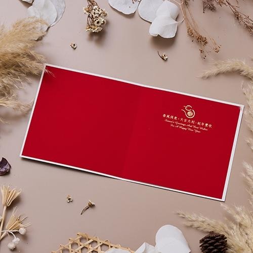 2025蛇年賀年卡/畫蛇添福 (公版10入裝) #3205-細節圖2