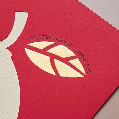 2025蛇年賀年卡/大吉大利 (公版10入裝) #3509-細節圖6