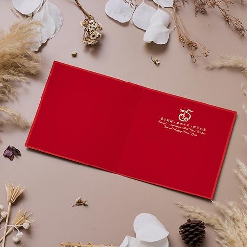 2025蛇年賀年卡/感謝與祝福 (公版10入裝) #3212-細節圖2