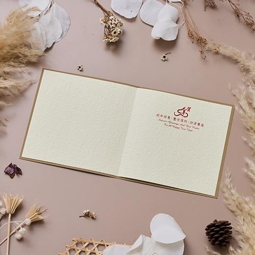 2025蛇年賀年卡/連年一路發 (公版10入裝) #3512-細節圖2