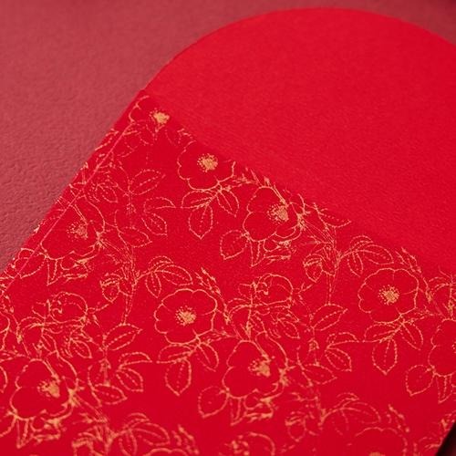 新年燙金立體打凸紅包袋/連年鴻運 (10入裝) #2201-細節圖6
