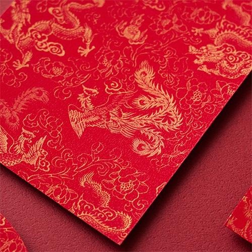 2025蛇年燙金紅包袋/賀年 (公版10入裝) #2007-細節圖2