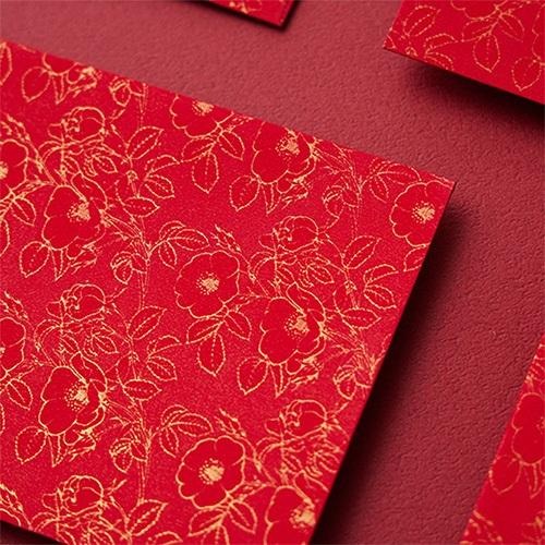 2025蛇年燙金紅包袋/新年快樂 (公版10入裝) #2006-細節圖2