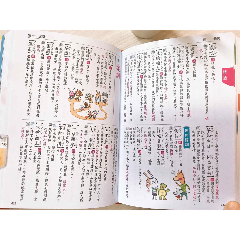 學生作文必備語詞選 ( 32K 、精裝、附外盒 )-細節圖5