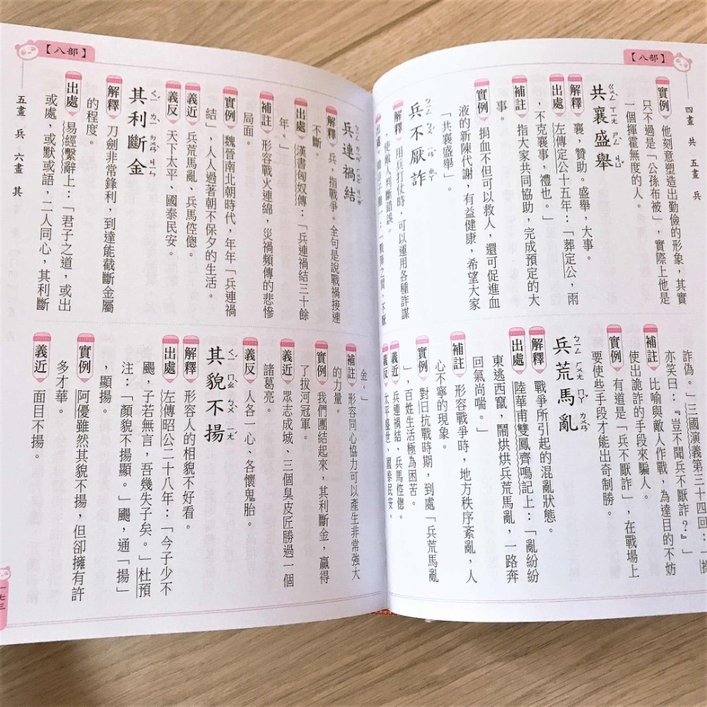 【KP小店】 國中小常用成語2500  ( 25k、精裝 )-細節圖3