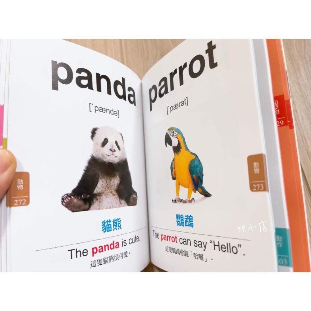 【KP小店】兒童基礎英語500單字（附 QR 音檔 )-細節圖4