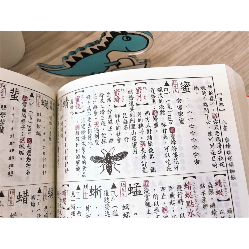 【KP小店】學生必備造詞造句辭典 ( 32K 、精裝 )  作文字辭工具書-細節圖4