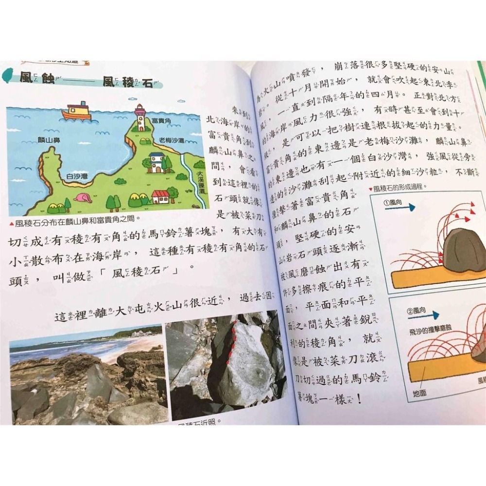 【KP小店】 臺灣地形全知道  ( 全彩、平裝、附注音 )  台灣地形 全知道-細節圖9