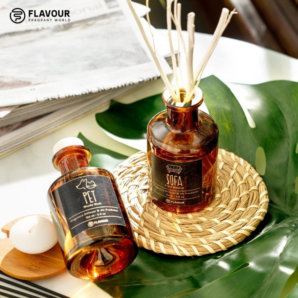 🍀有發票🍀FLAVOUR 香氛補充瓶 150ml【寵物友善】／擴香補充瓶 室內擴香瓶 香氛瓶 衣櫥芳香瓶 香氛擴香-細節圖3