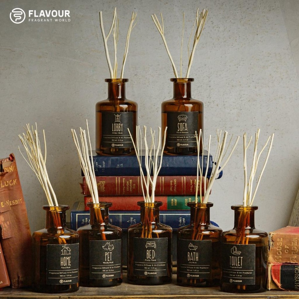 🍀有發票🍀FLAVOUR 居家香氛擴香瓶【寵物友善】／室內擴香瓶 香氛瓶 衣櫥芳香瓶 香薰瓶 香氛竹擴香 好評推-細節圖2