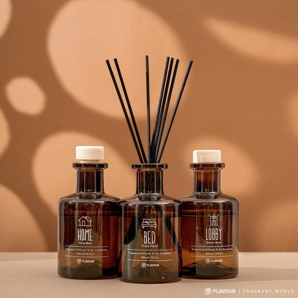 🍀有發票🍀FLAVOUR 居家香氛擴香瓶【寵物友善】／室內擴香瓶 香氛瓶 衣櫥芳香瓶 香薰瓶 香氛竹擴香 好評推-細節圖3